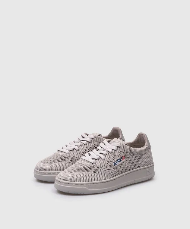 AUTRY Gray sneakers EASEKNIT MEDALIST with logo