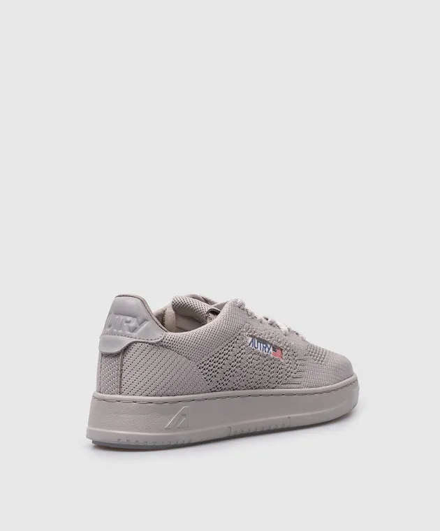 AUTRY Gray sneakers EASEKNIT MEDALIST with logo