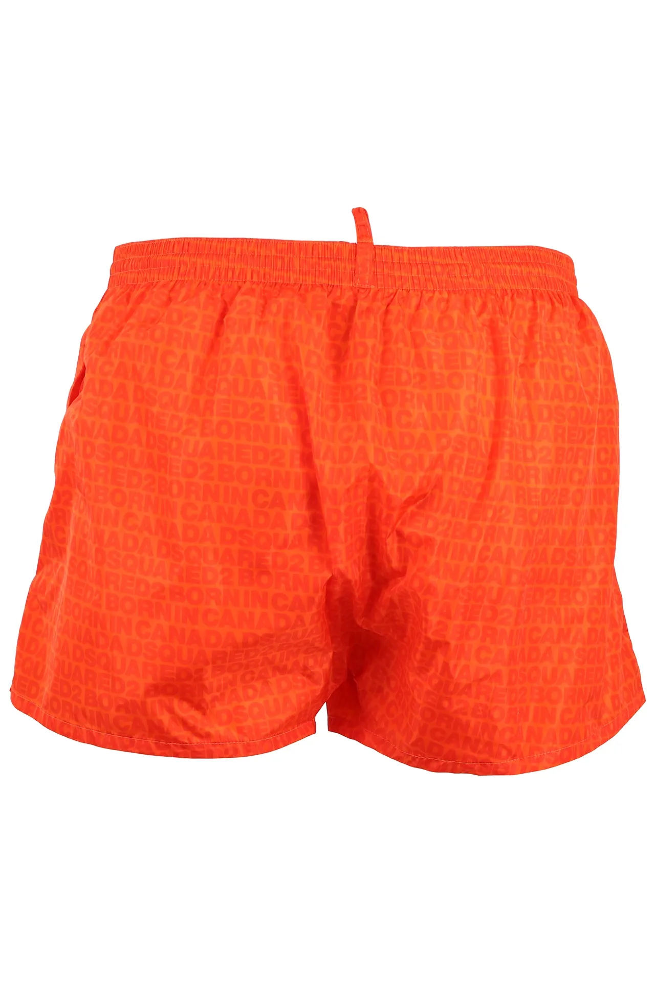 Bañador Dsquared2 naranja logo