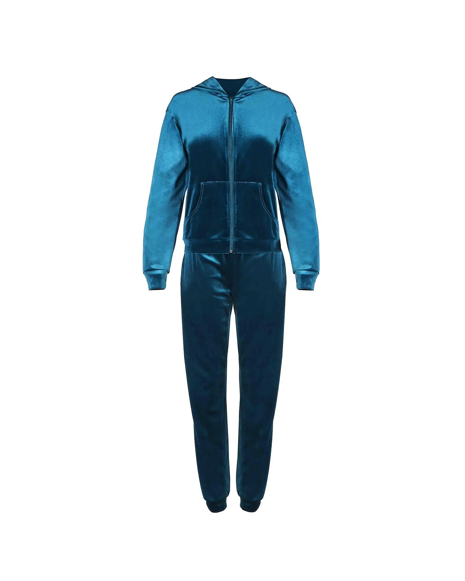 Bodyboo Zip-Up Tracksuit with Long Sleeves and 4 External Pockets