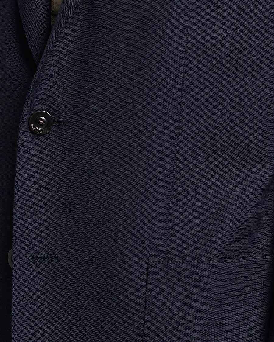 Boglioli K Jacket Wool Suit Navy