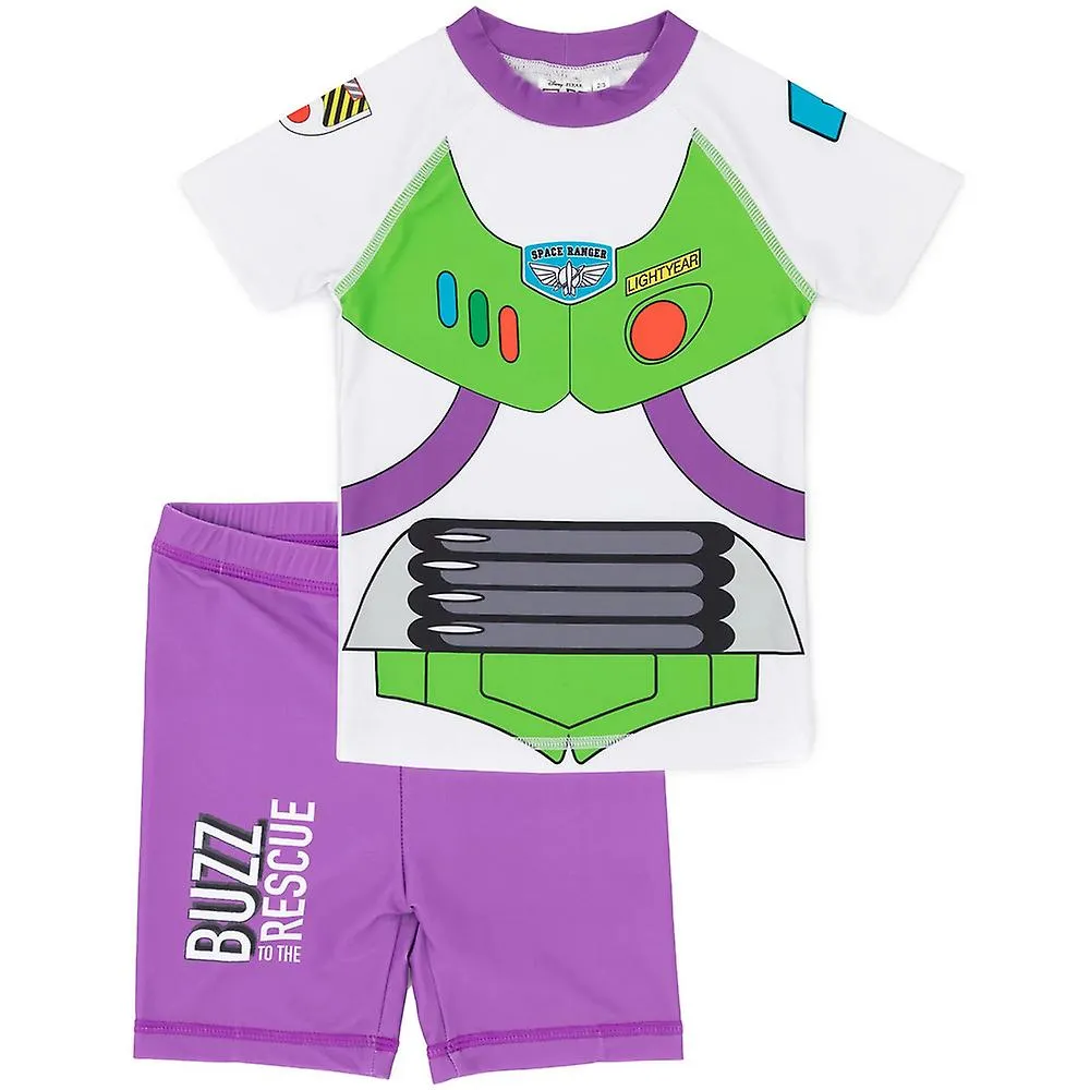 Buzz Lightyear Boys Space Suit Swim Set