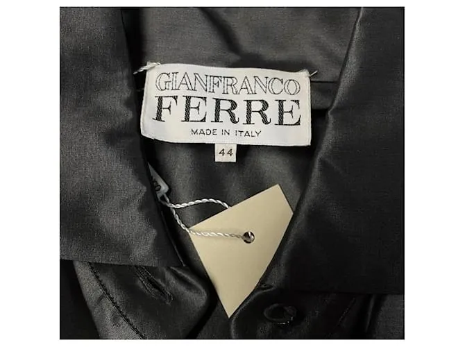 Camisa sin mangas gris Gianfranco Ferré Blanco 