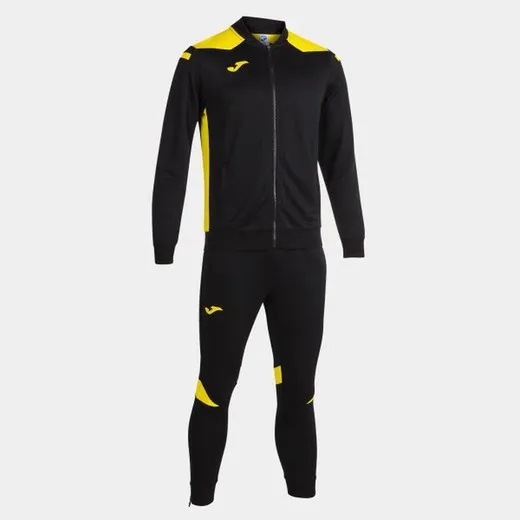 Championship Vi Tracksuit Black Yellow