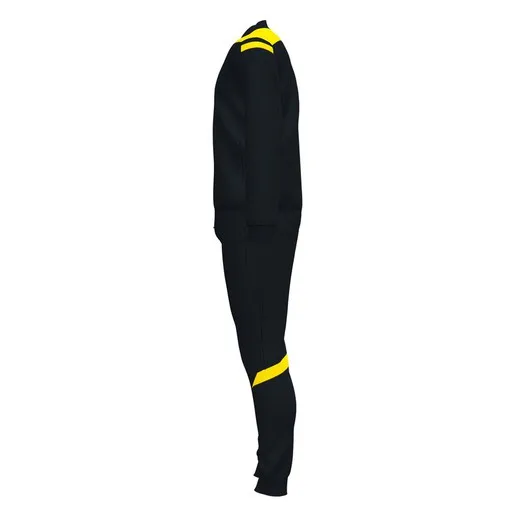 Championship Vi Tracksuit Black Yellow