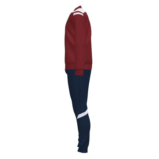 Championship Vi Tracksuit Burgundy White Navy