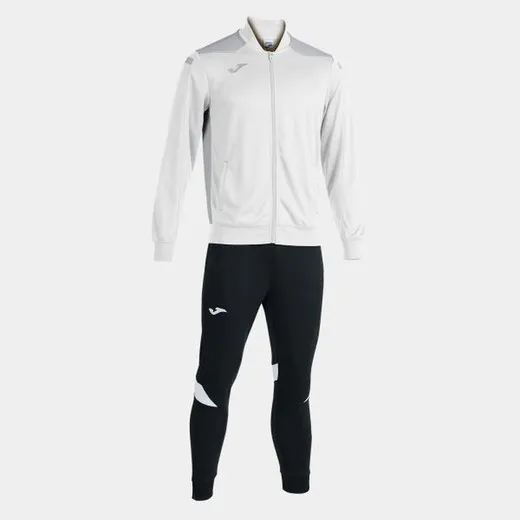 Championship Vi Tracksuit White Gray Black