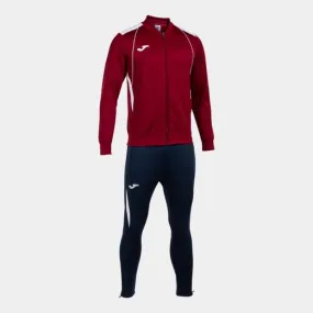 Championship Vii Tracksuit Burgundy White Navy