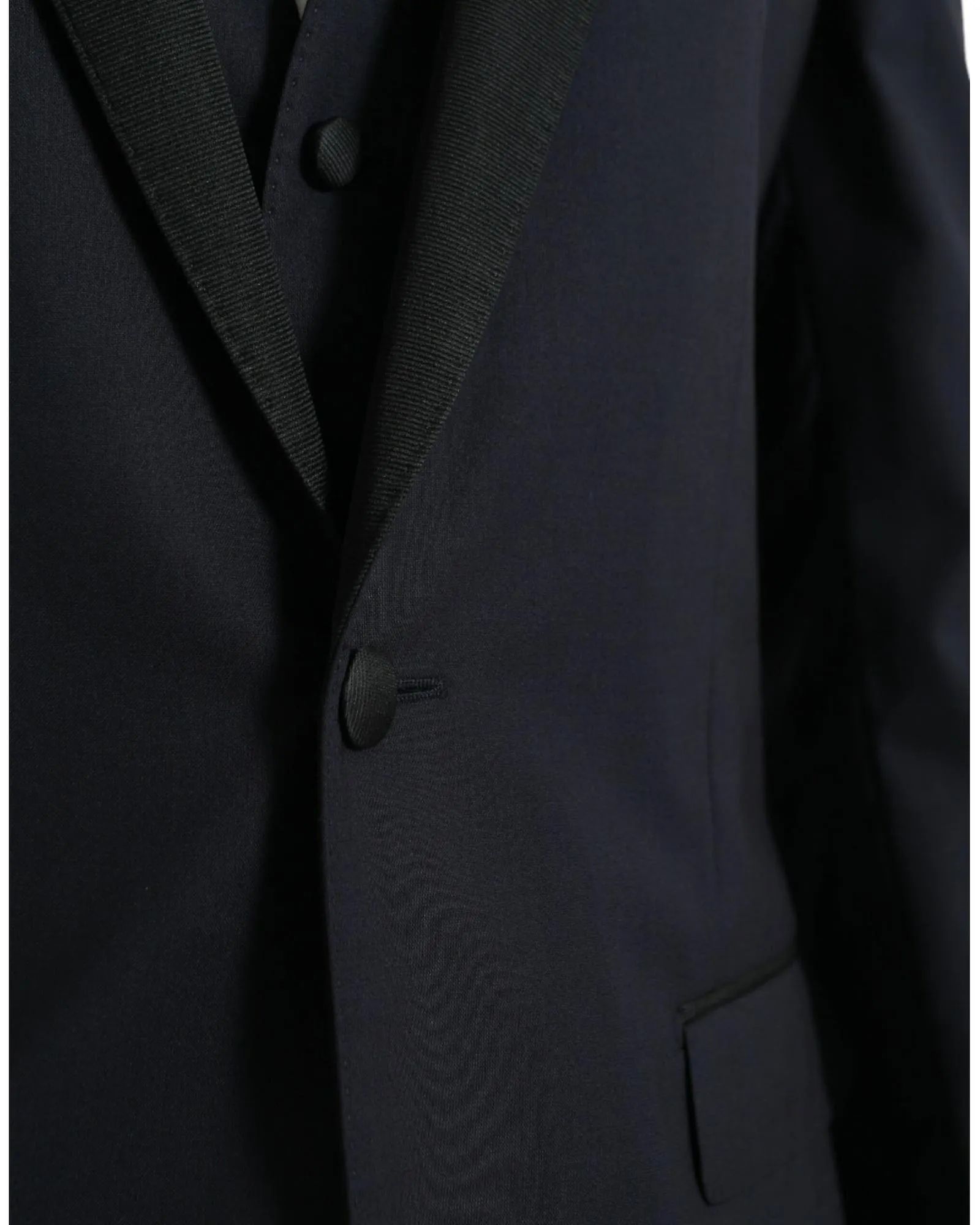 Dolce & Gabbana Dark  Wool Formal 3 Piece Suit