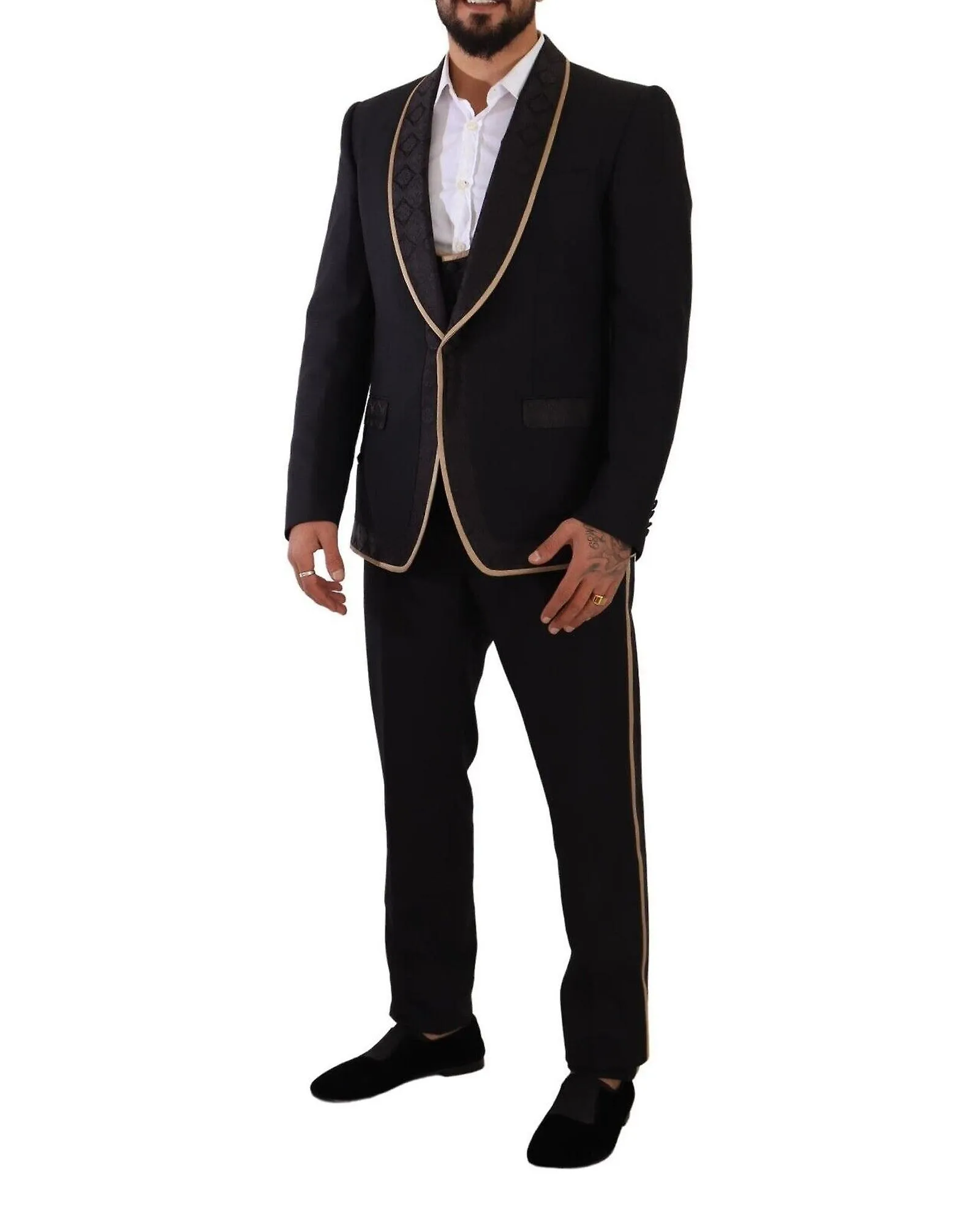 Dolce & Gabbana SICILIA Single Breasted 3 Piece Suit