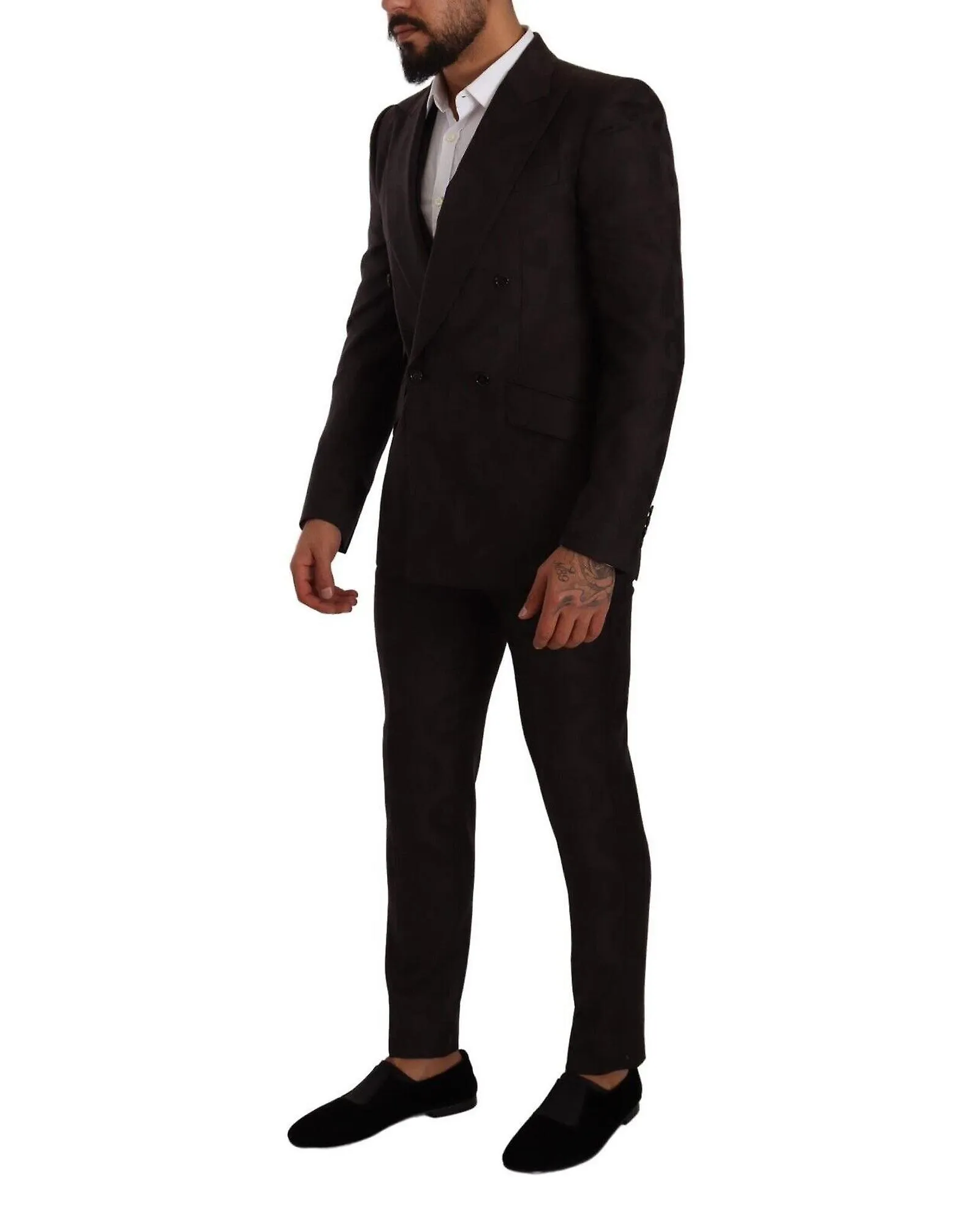 Dolce & Gabbana Sophisticated  Double Breasted Slim Suit