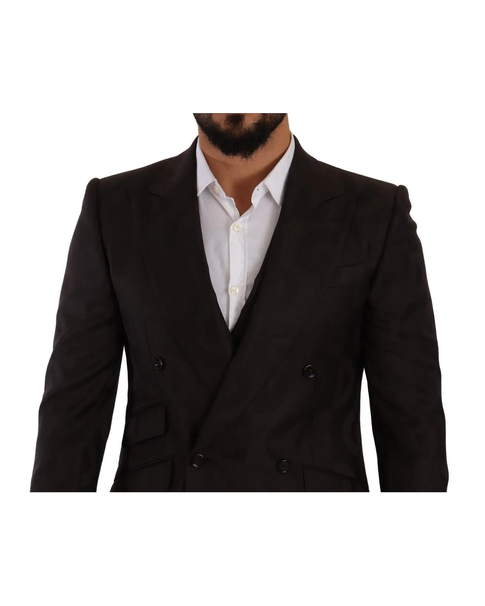 Dolce & Gabbana Sophisticated  Double Breasted Slim Suit