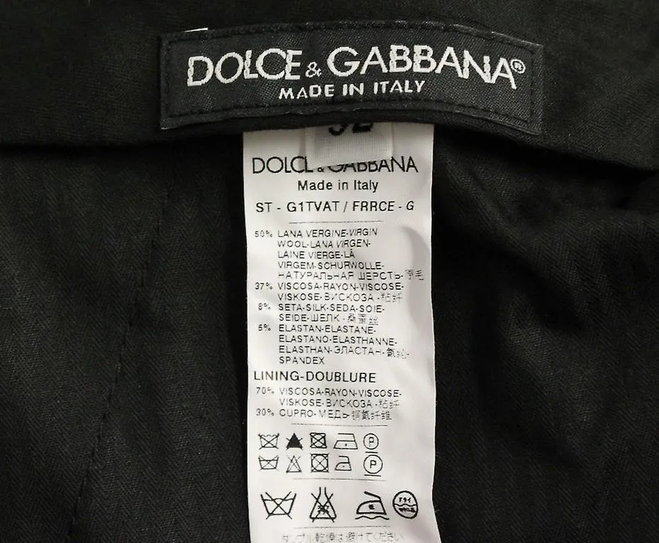 Dolce & Gabbana Striped Double Breasted Suit