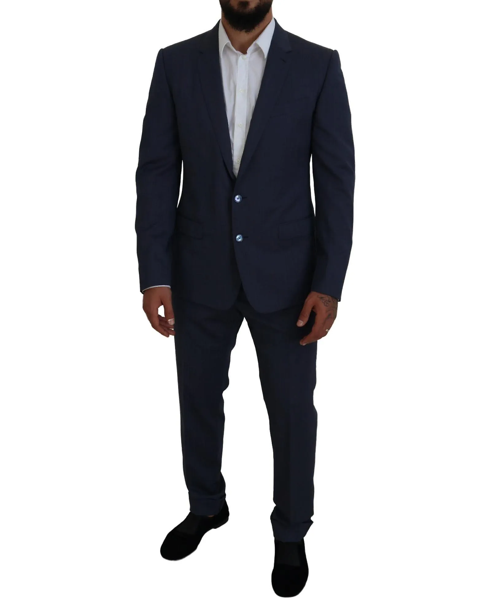 Dolce & Gabbana Wool Slim Fit 3-Piece Suit