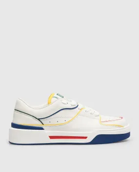 Dolce&Gabbana New Roma white leather sneakers