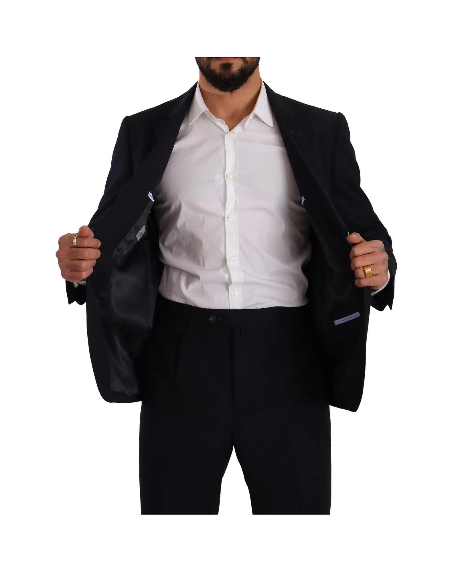 Domenico Tagliente Single Breasted Formal Suit