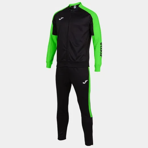 Eco Championship Tracksuit Black Fluor Green