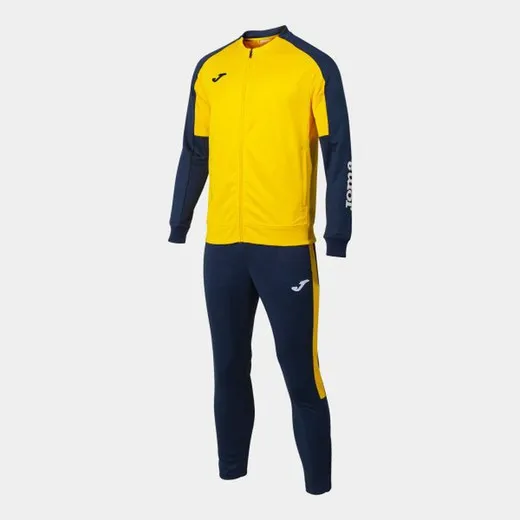 Eco Championship Tracksuit Yellow Navy