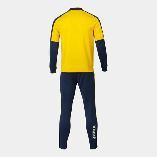 Eco Championship Tracksuit Yellow Navy