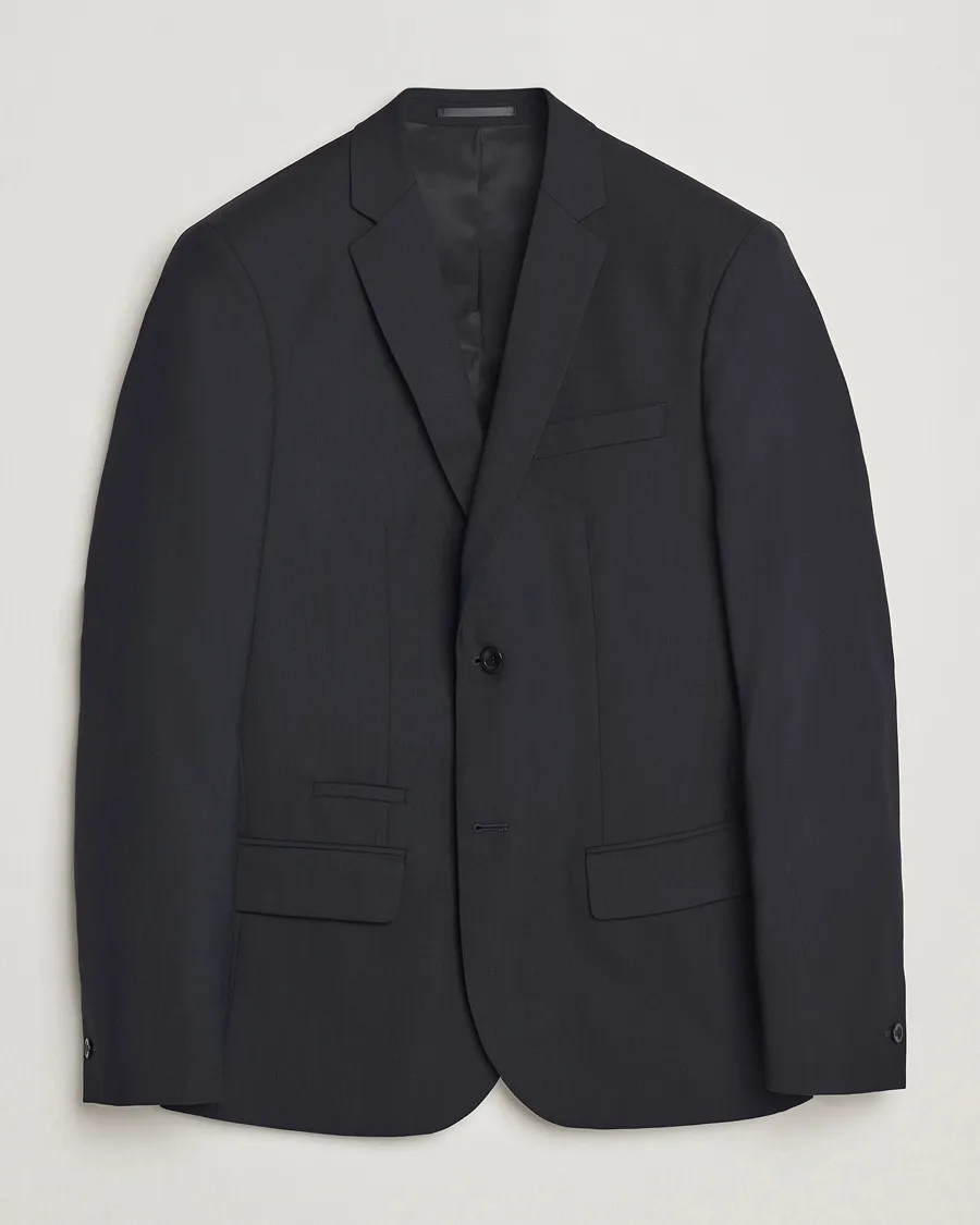 Filippa K Rick Cool Wool Suit Jacket Dark Navy