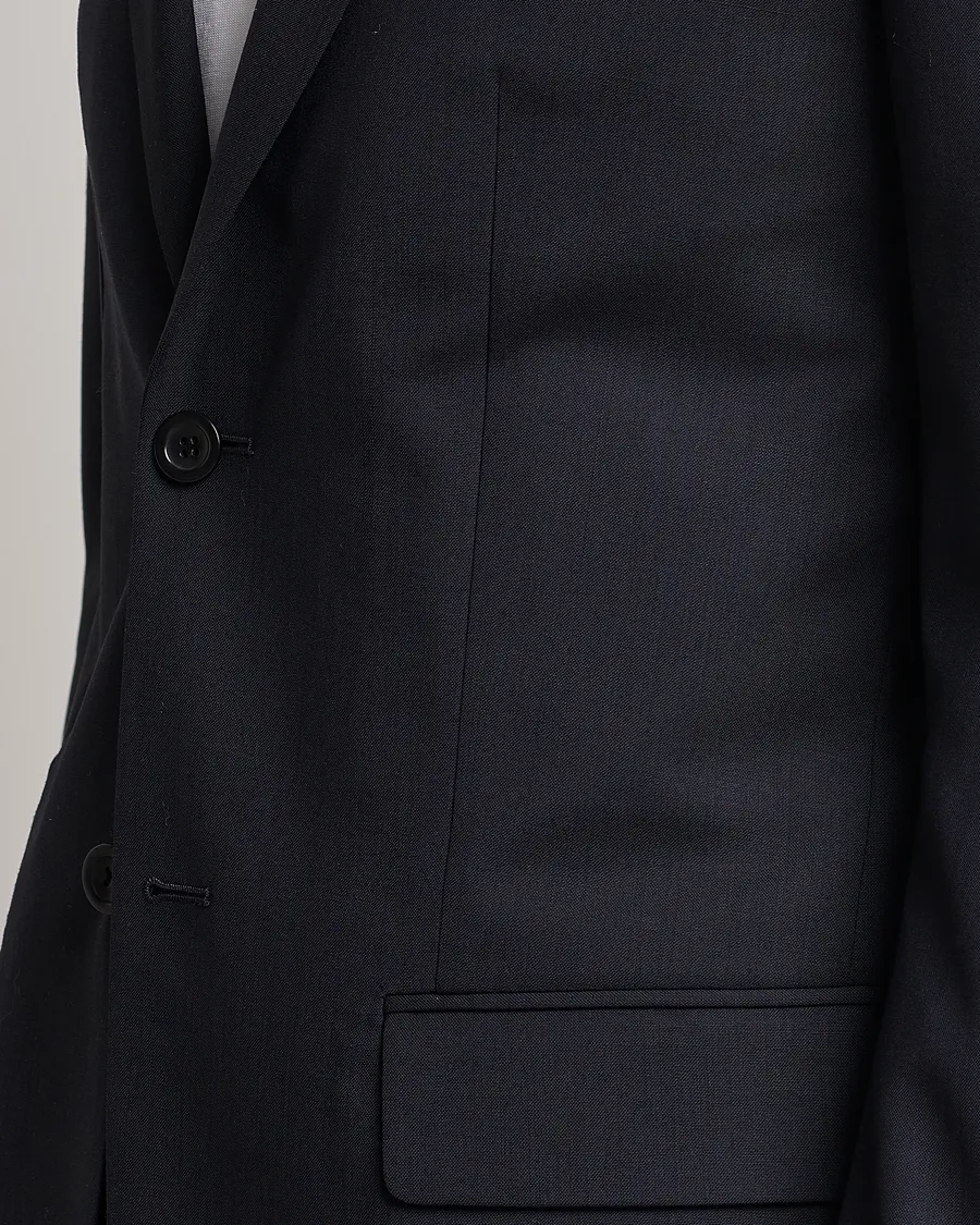 Filippa K Rick Cool Wool Suit Jacket Dark Navy