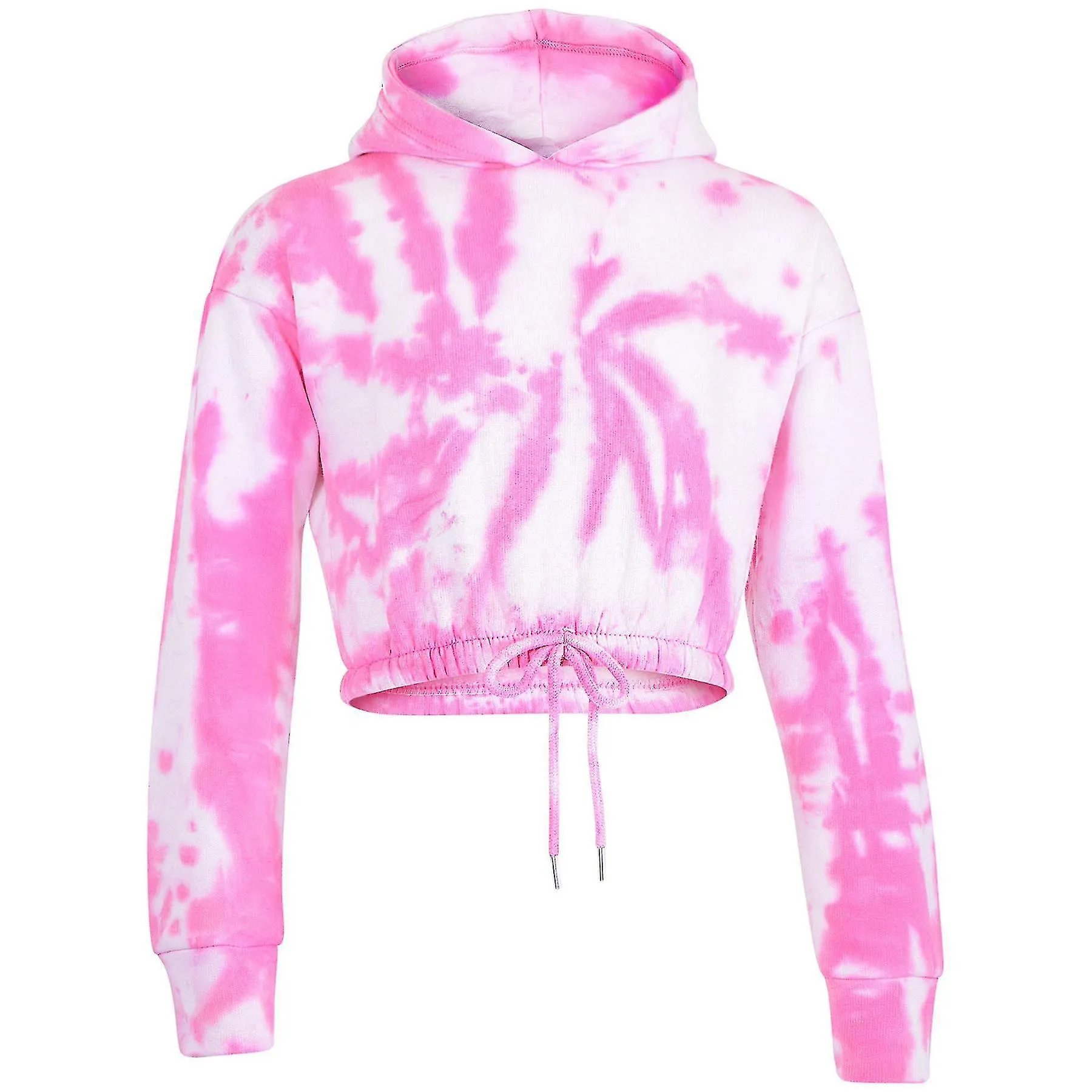 Girls Tie Dye Pink Tracksuit-Good