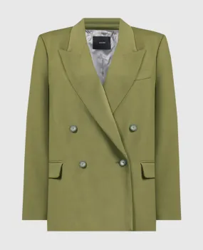 JOSEPH Cady Jaden Khaki Double Breasted Jacket