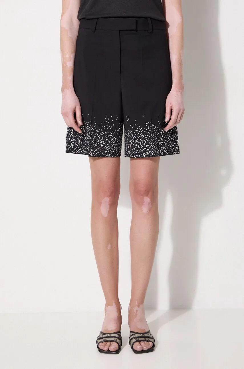 JW Anderson Crystal Hem Tailored Shorts