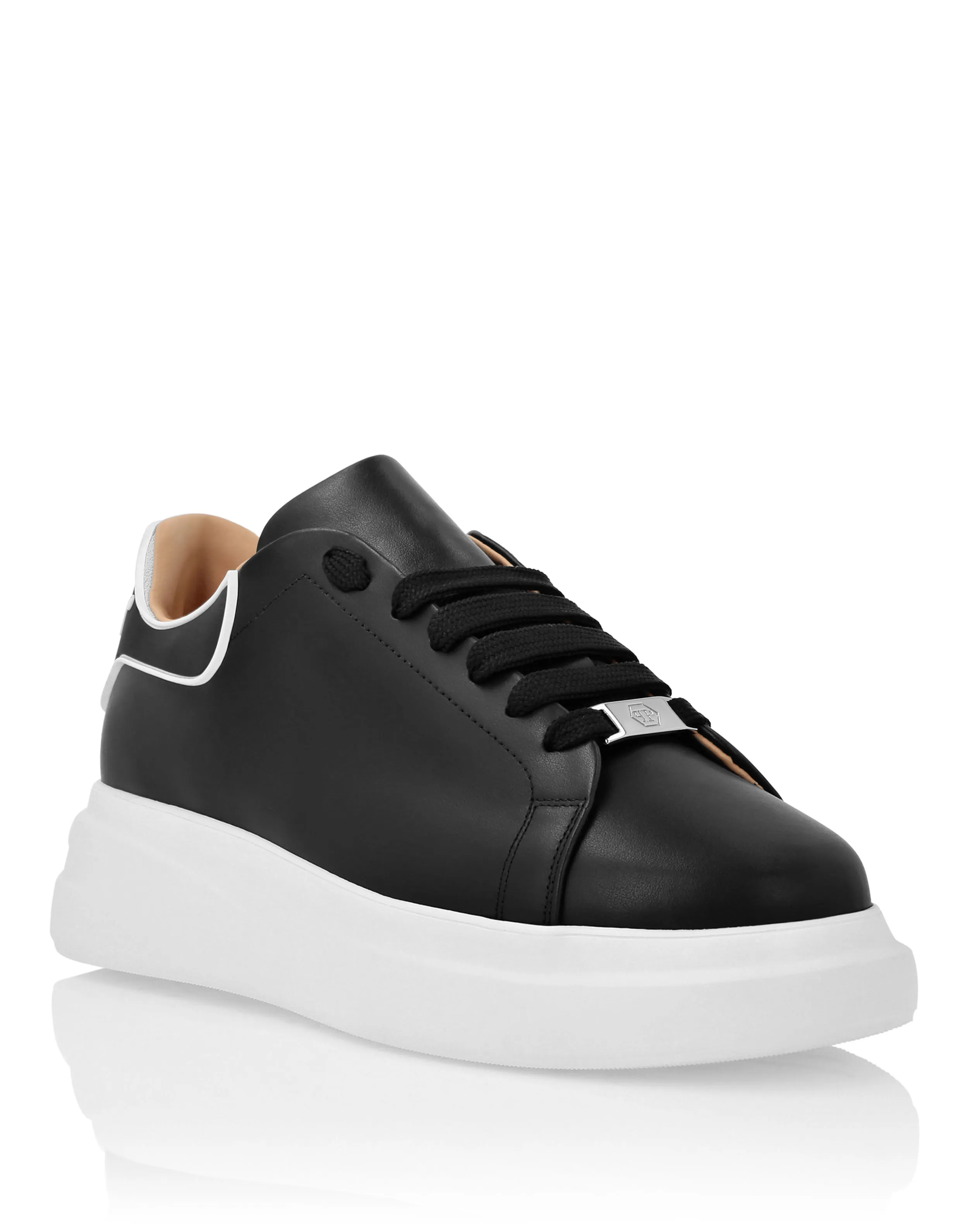 Leather Lo-Top Sneakers