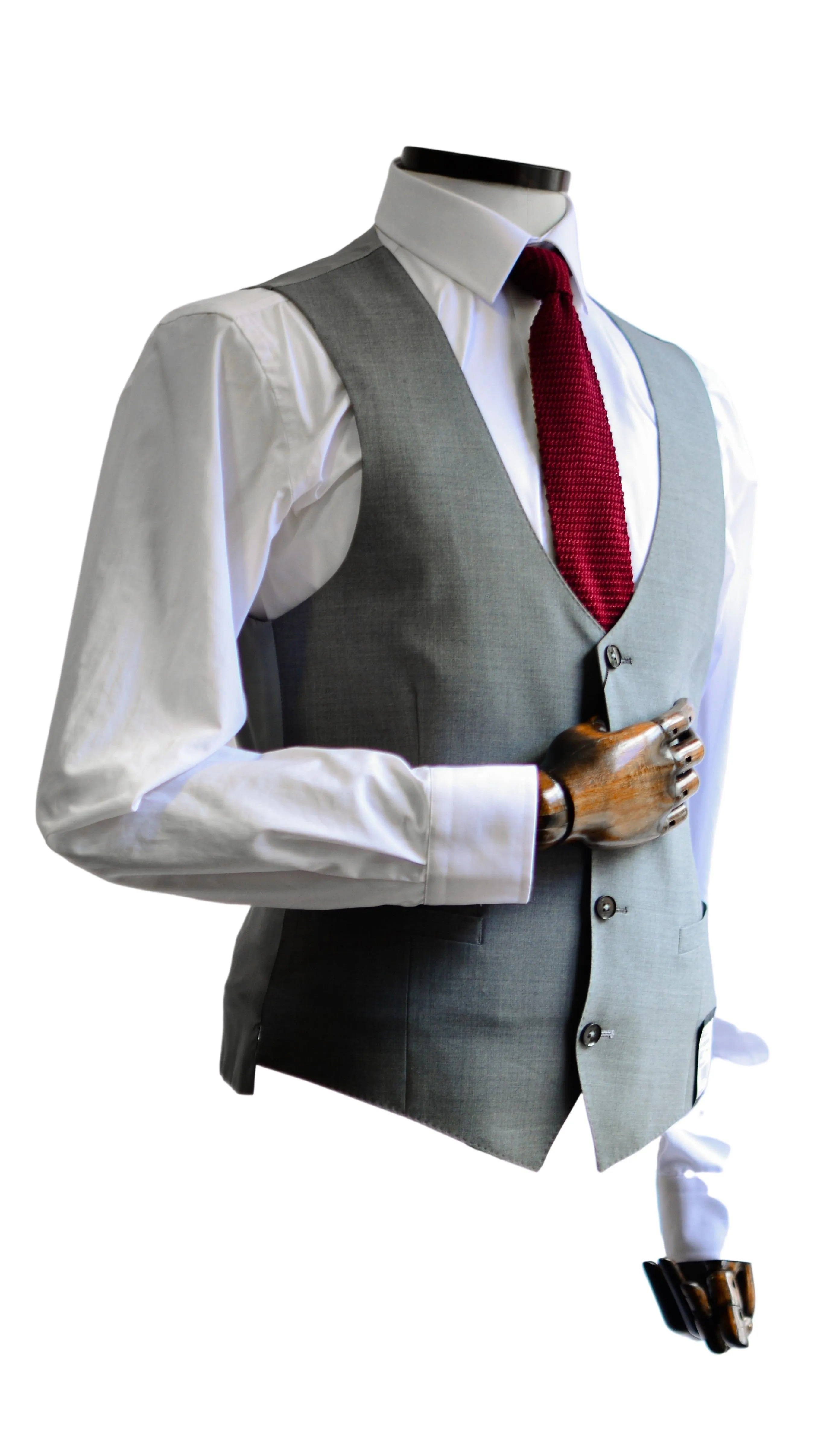 Luca suit waistcoatlight grey