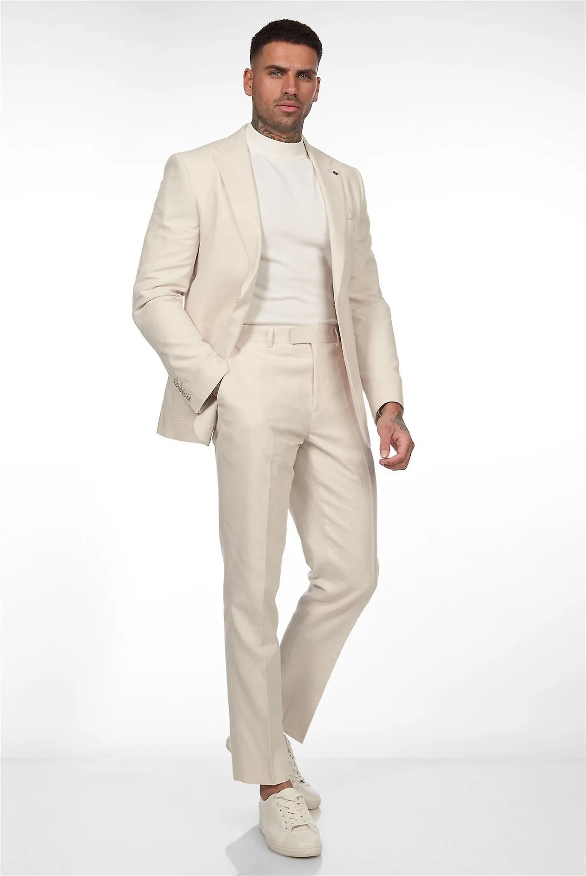 Lukus Two Piece Linen Suit