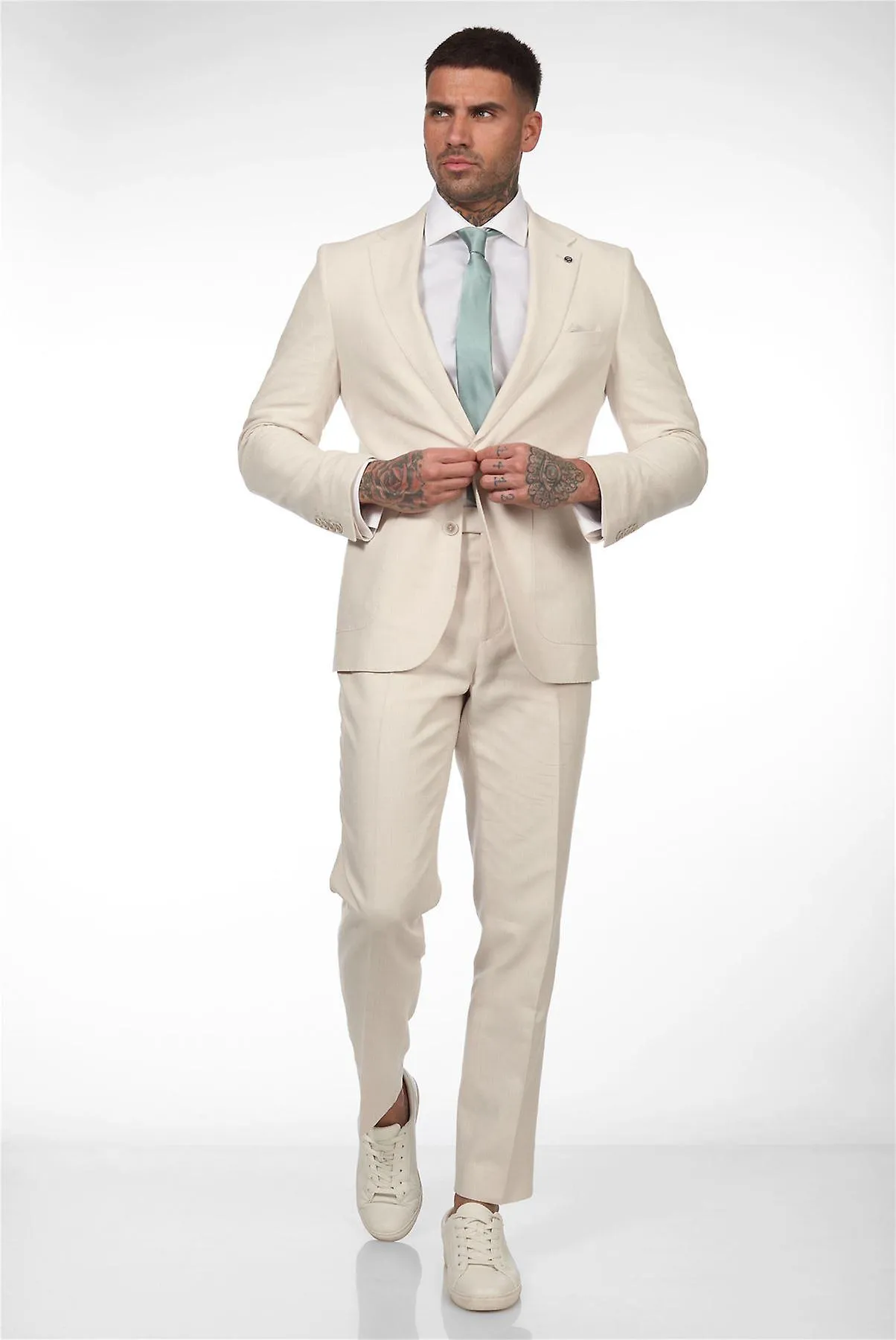 Lukus Two Piece Linen Suit