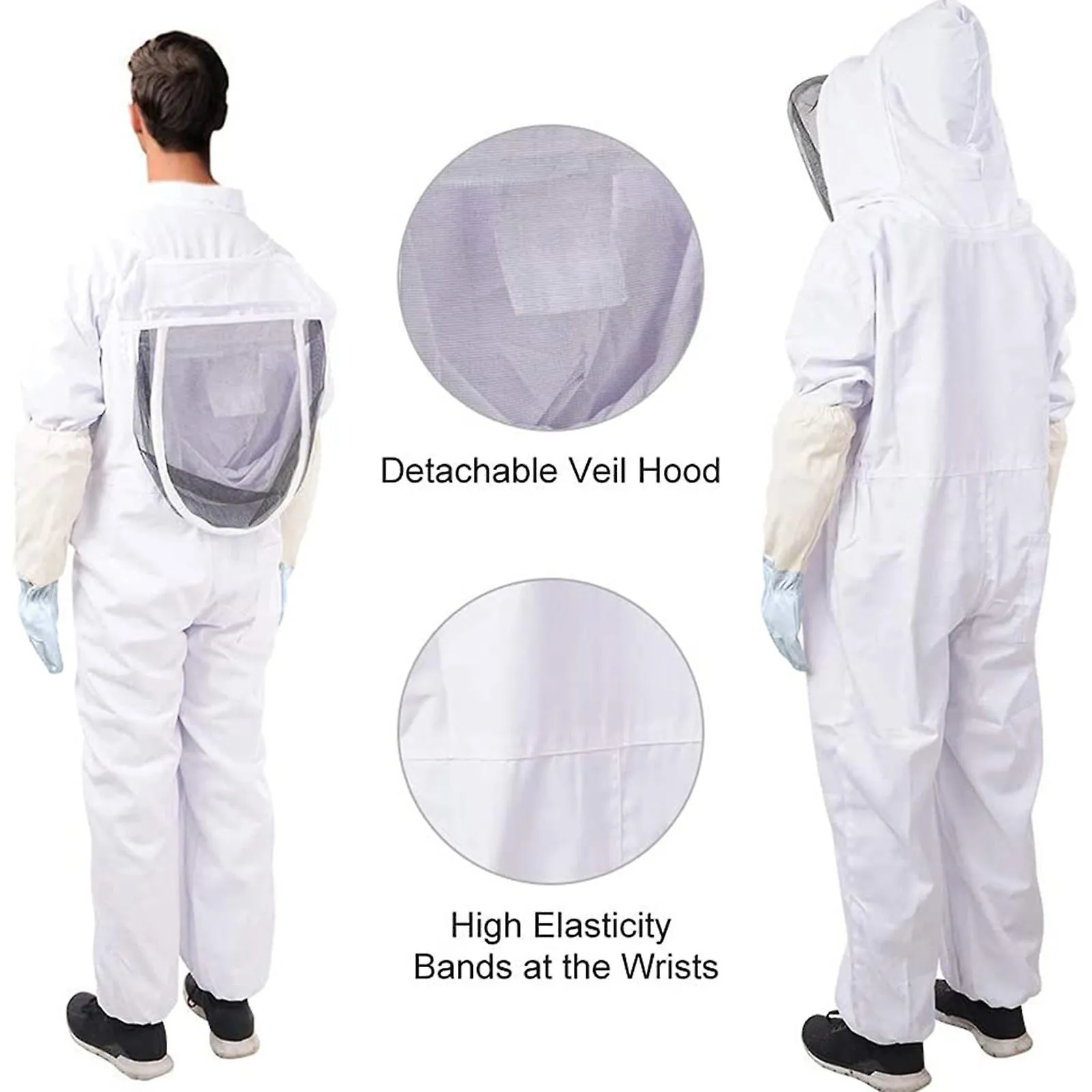 L/xl/xxl Size Breathable Soft Bee Suit For Beekeepers Beekeeping Utility Tool