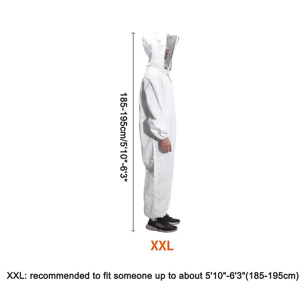 L/xl/xxl Size Breathable Soft Bee Suit For Beekeepers Beekeeping Utility Tool