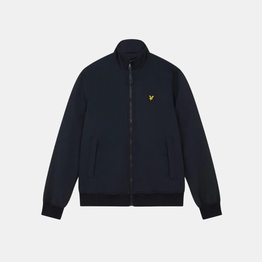 Lyle & Scott Fleece Lined Funnel Neck Jacket Dark Navy