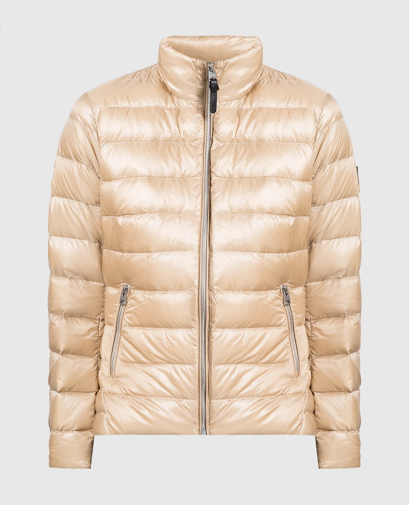 Mackage Davina beige quilted down jacket