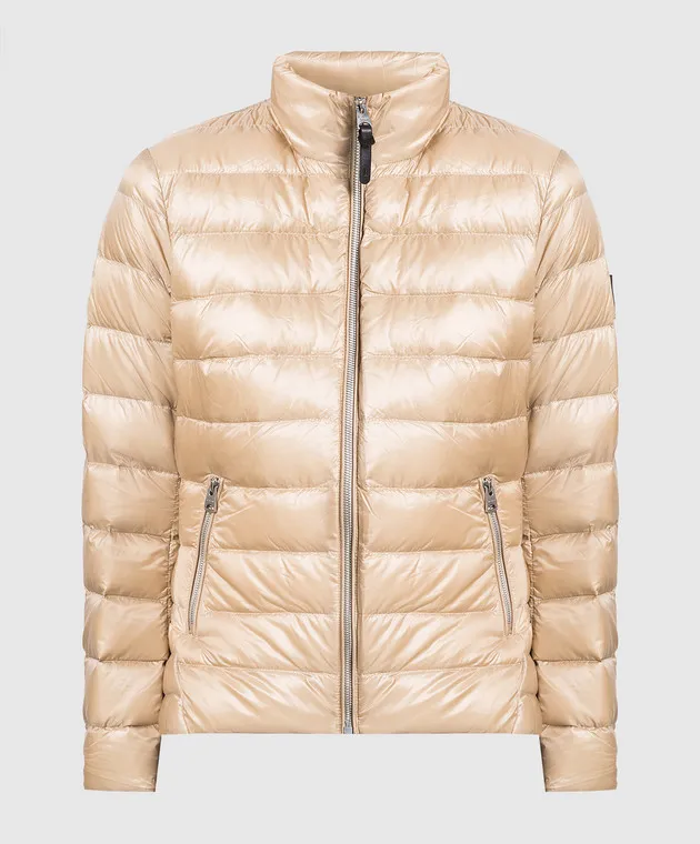 Mackage Davina beige quilted down jacket