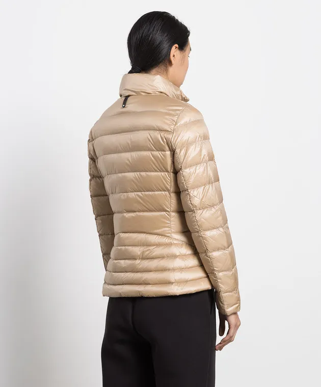 Mackage Davina beige quilted down jacket