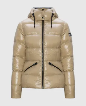 Mackage Madalyn-V beige down jacket