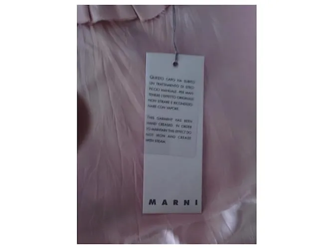 Marni Tops, camisetas sin mangas, Camisa, Camiseta, camisetas, tamaño rosa 40 ESO 