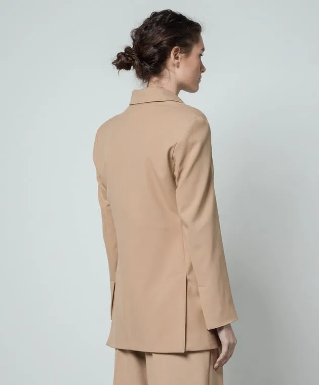 Max & Co Brown double-breasted jacket FRANZ