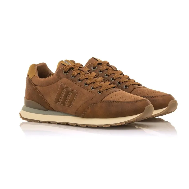 Mustang Sneakers Porland Classic "Brown Leather"