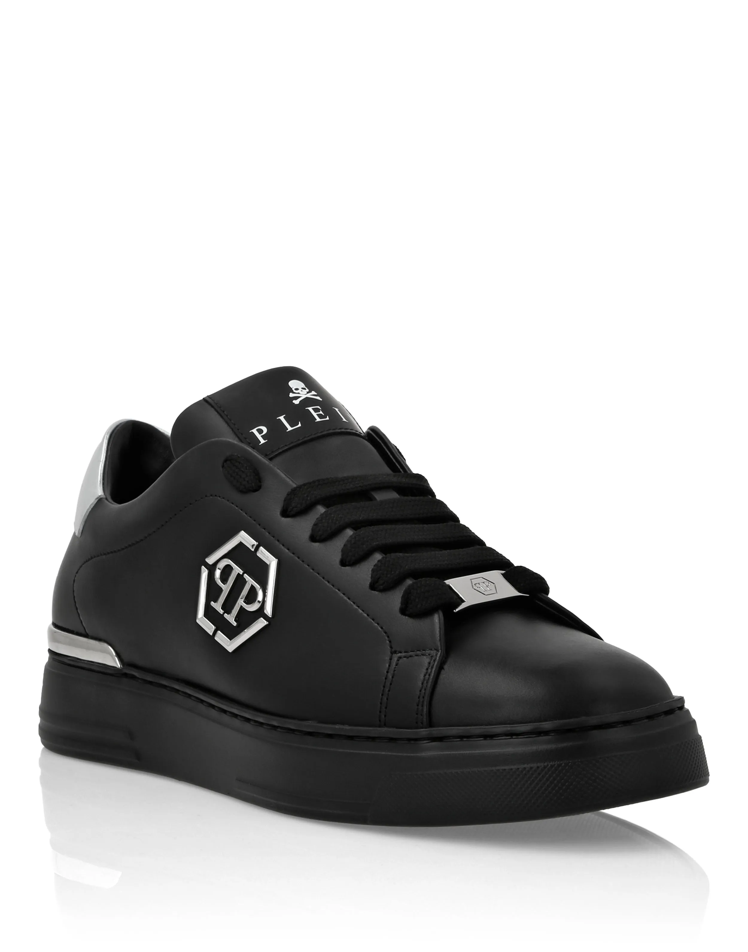 Nappa Leather Lo-Top Sneakers Hexagon