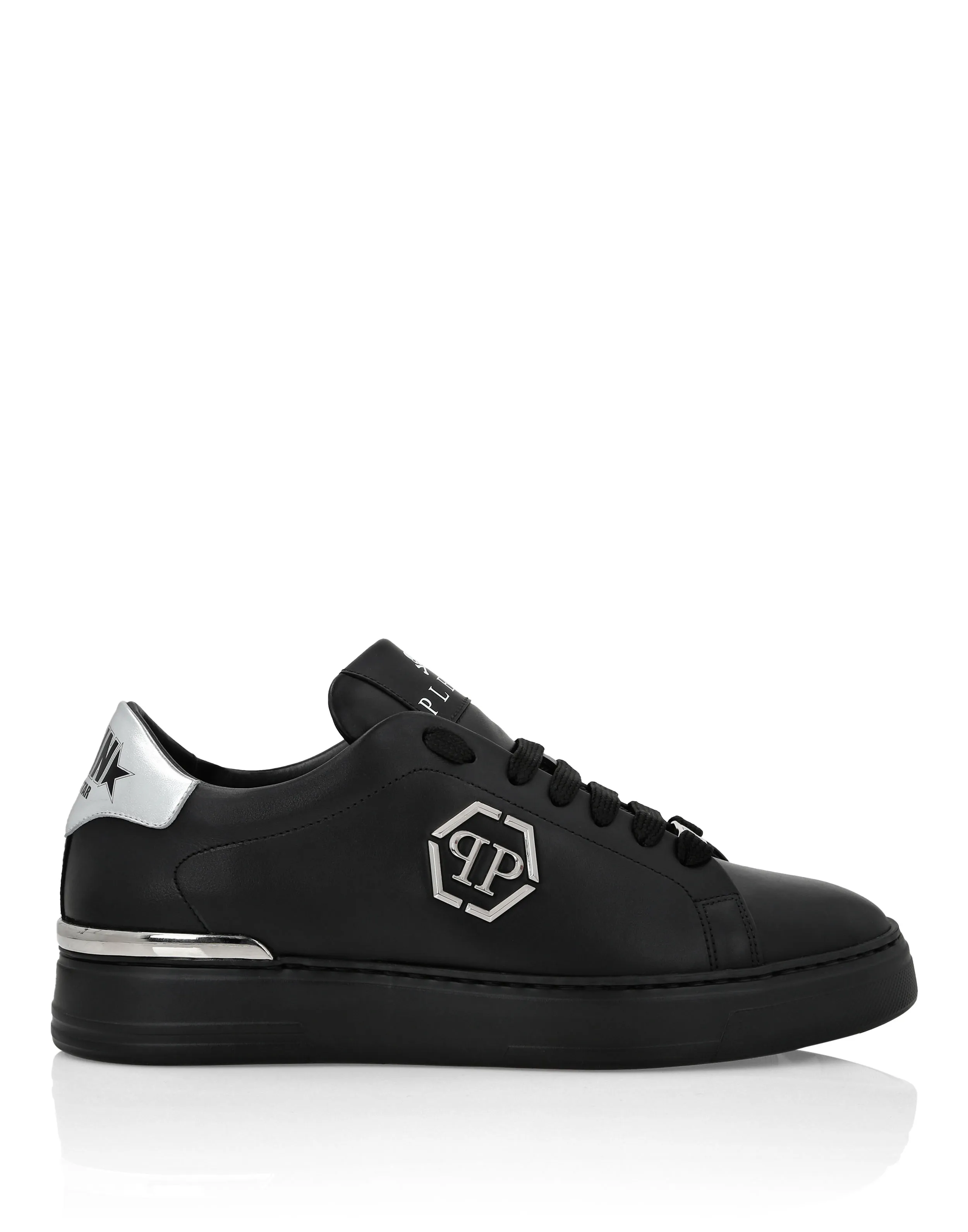 Nappa Leather Lo-Top Sneakers Hexagon