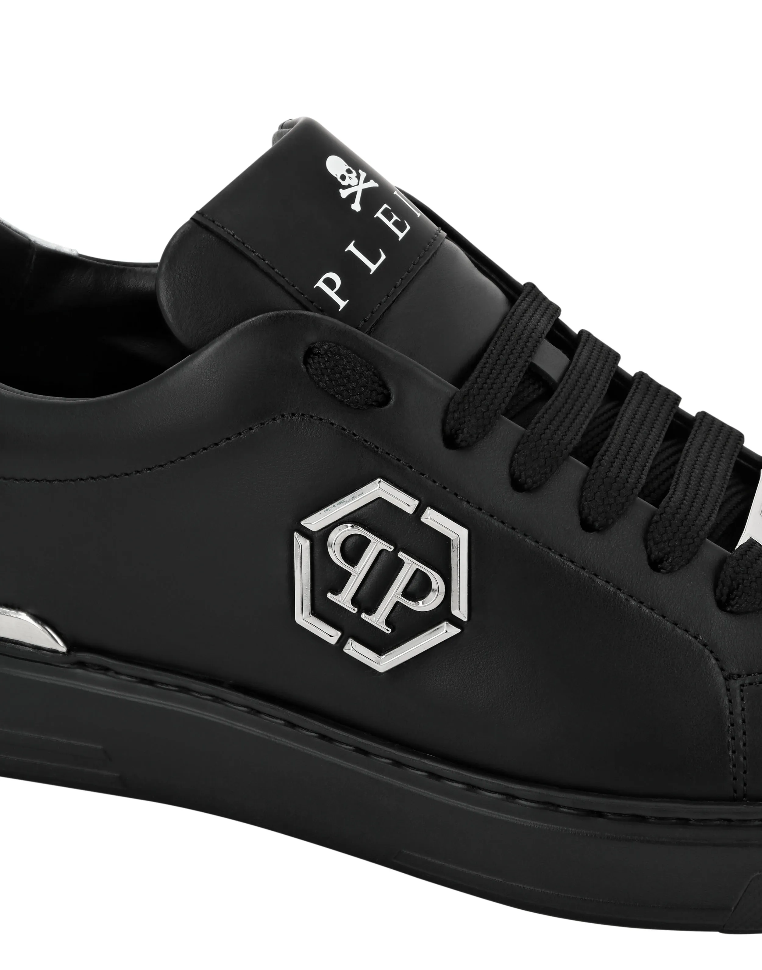 Nappa Leather Lo-Top Sneakers Hexagon