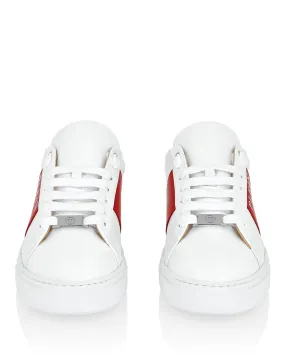 Nappa Leather Lo-Top Sneakers