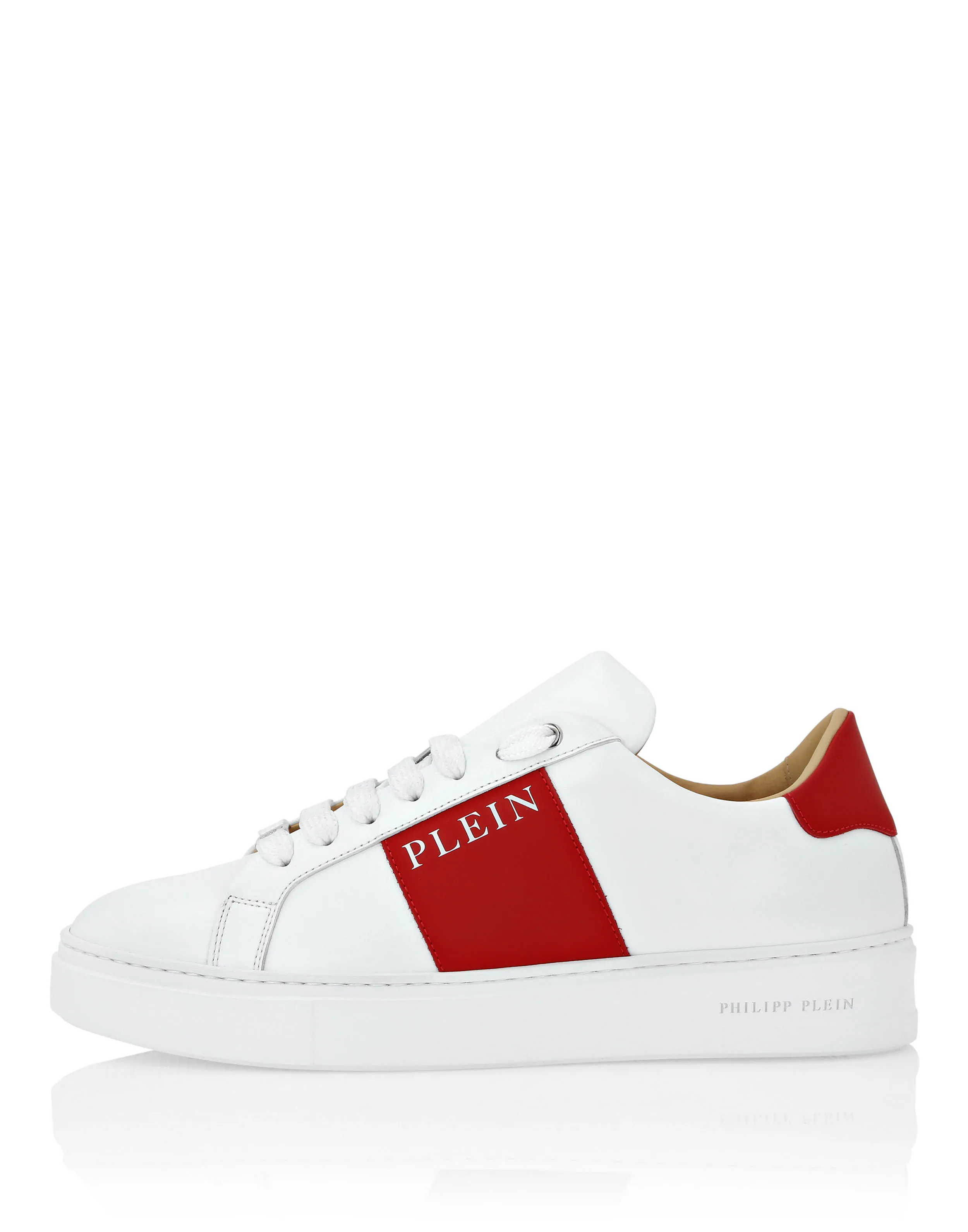 Nappa Leather Lo-Top Sneakers