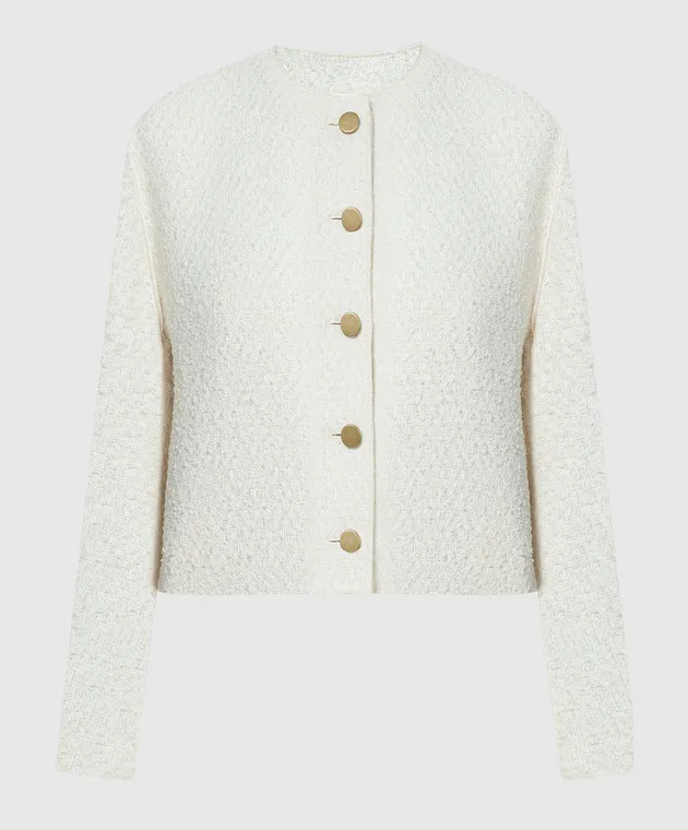 Philosophy di Lorenzo Serafini Beige jacket with wool