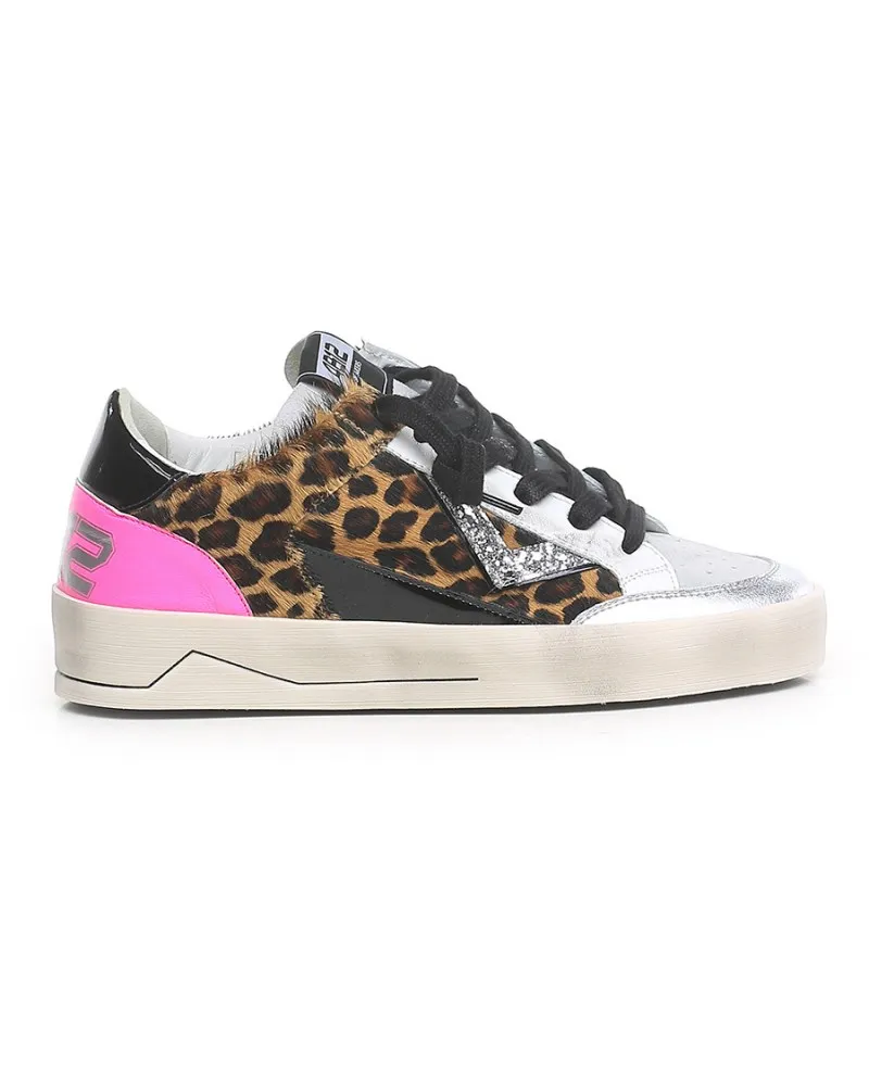 QUATTROB12 - KYLE D889 LEOPARD/FUXIA - Sneakers woman