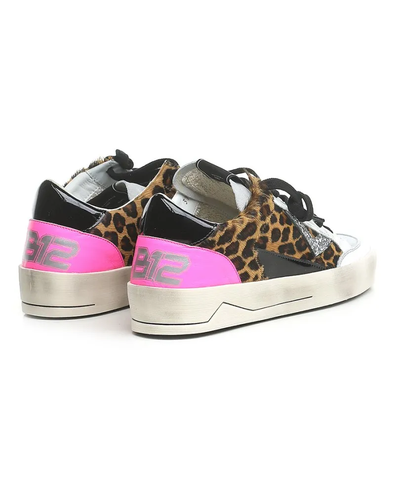 QUATTROB12 - KYLE D889 LEOPARD/FUXIA - Sneakers woman